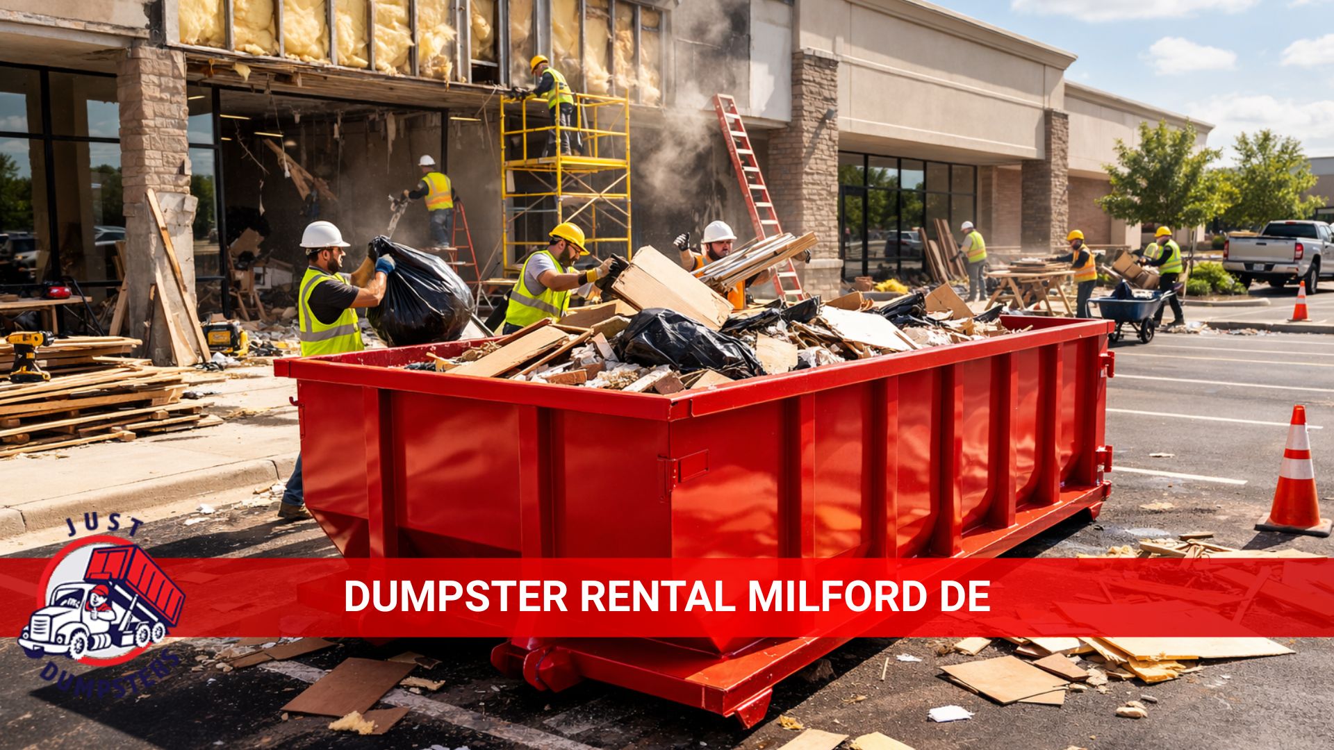 dumpster rental in milford de