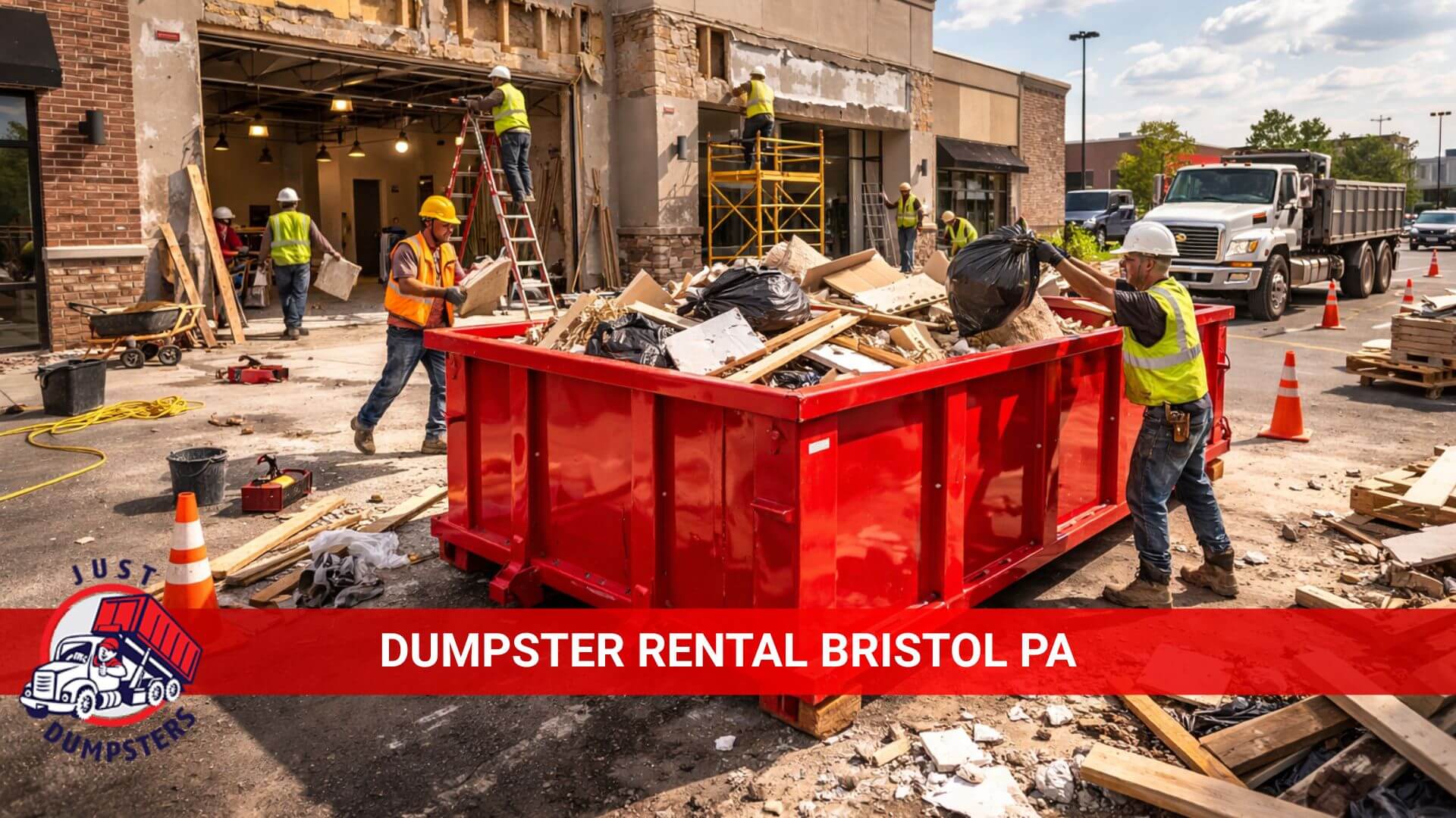dumpster rental in bristol pa